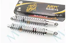  Амортизатор Мінськ задній 345mm*d50mm (втулка 12mm / втулка 12mm) регул., хром к-кт 2шт NAIDITE