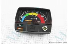 Спідометр в зборі квадратний JH 70 Delta  120 км/ч 