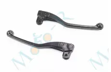 Важель гальма, зчеплення ЯВА 12V (рибки), чорні, к-кт 2шт
