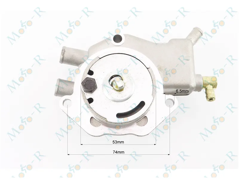 Фото 5 - Помпа водяного охлаждения в сборе Yamaha SA26J, SA36J,GEAR
