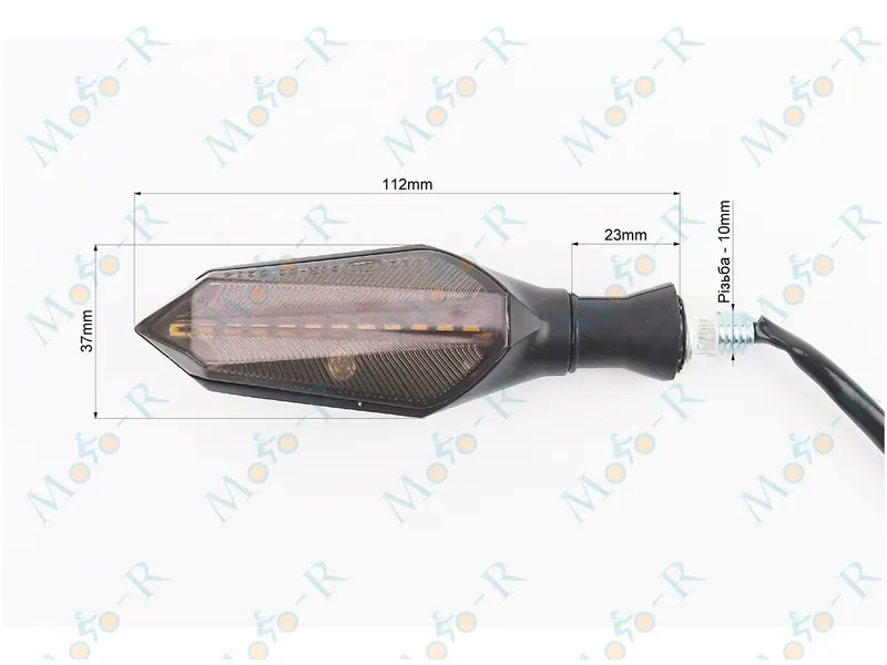 Фото 3 -  Поворот діодний + габарит ZXD-19, 2шт