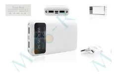 Портативное зарядное устройство Power Bank 20000mAh USB/Type‑C + фонарик 2LED