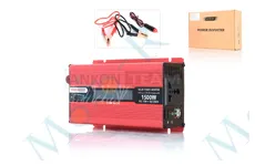  Інвертор AC/DC‑12V/220V, 1500/3000W, LCD екран, 1хUSB 2.1A, одна розетка #ATPI‑3