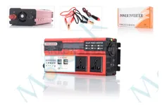 Інвертор AC/DC‑12V/220V, 1500/3000W, LCD екран, 4хUSB, дві розетки #ATPI‑8