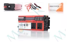Інвертор AC/DC‑12V/220V, 1500/3000W, LCD екран, 4хUSB, дві розетки #ATPI‑8