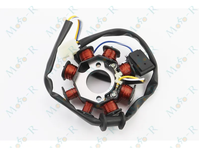 Фото 3 - Статор магнето (генератора) Honda DIO AF34/35 (8 котушок роз'єм 