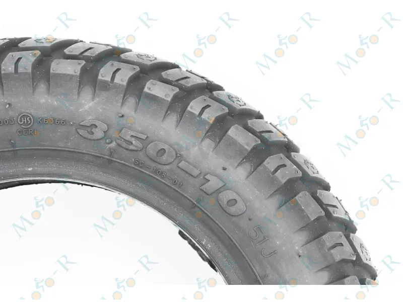 Фото 4 - Мотошины 3.50-10  DELI TIRE SC-108 TL new