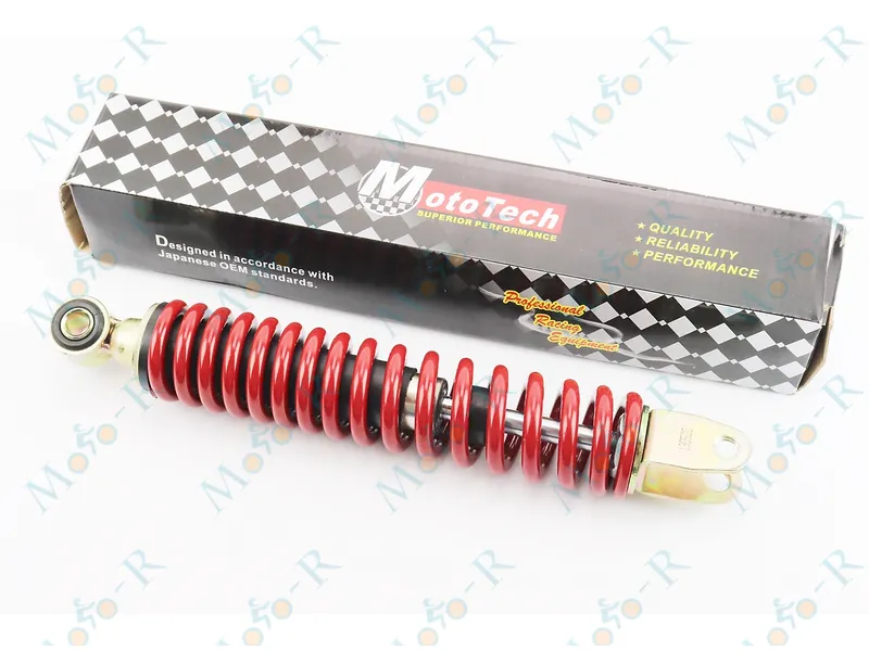 Фото 2 - Амортизатор задний GY6/Suzuki - 275мм*d50мм (втулка 10мм / вилка 10мм) Mototech