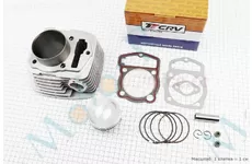 Цилиндр к-кт (цпг) CB250cc- 65,5мм (высота цилиндра 82/109мм) (палец 15мм)