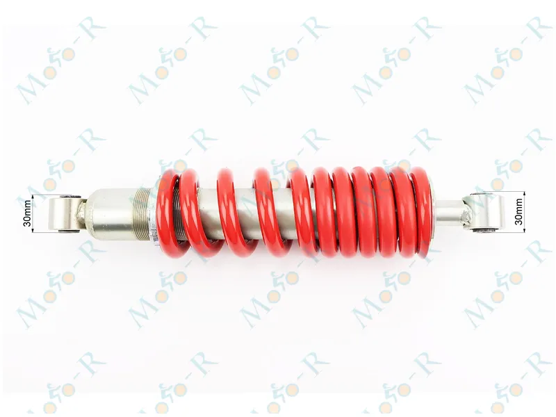 Фото 4 -  Loncin JL200-68A Амортизатор задній МОНО 325мм*d71мм (втулка 12мм / втулка 12мм) регул., червоний