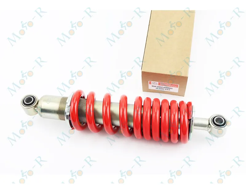Фото 2 - Loncin JL200-68A Амортизатор задний МОНО 325мм*d71мм (втулка 12мм / втулка 12мм) регулир., красный