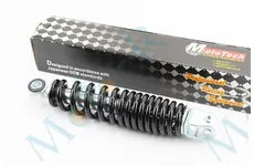 Амортизатор задній GY6/Yamaha - 240мм*d50мм (втулка 10мм/вилка 8мм), чорний