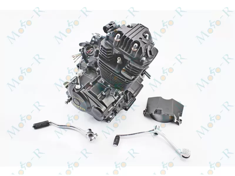 Фото 2 - Двигатель мотоциклетный в сборе CB-200cc  MINSK/LIFAN/SONIK