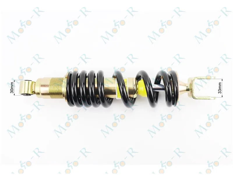 Фото 4 - Моноамортизатор Shineray XY250GY-6B 345мм*d73мм (втулка 10мм / вилка 10мм) регул., чорний