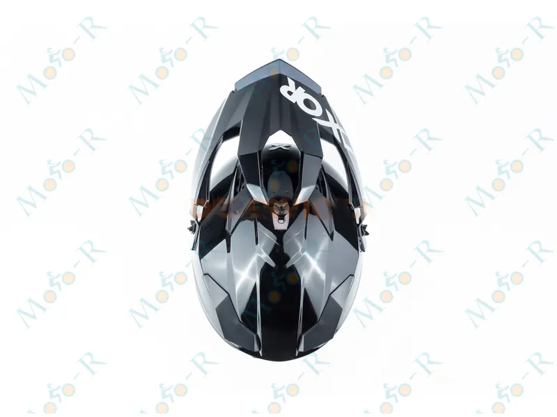 Фото 7 - Шолом кросовий X CROSS (стандарт DOT/ECE) S (55-56см), М (57-58см) чорно-червоний