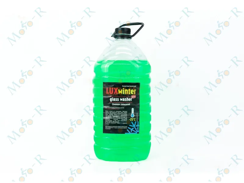 Фото 2 -  Рідина для склоомивача LUX WINTER -20 ° С жовтий, 4,5 L