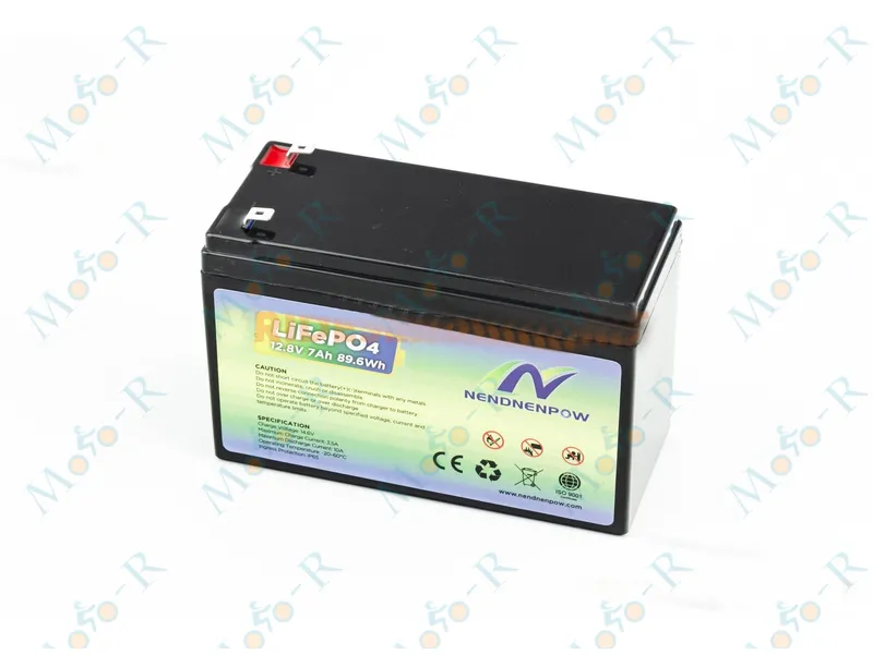 Фото 2 - Аккумулятор 12,8V7Ah 89,6Wh LiFePO4 (L151*W65*H94mm) для ИБП, игрушек и др.