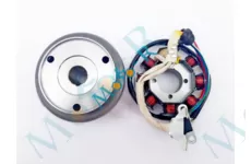 Генератор (статор) Zongshen ZS200 GS (7+1 котушка) на три болти + магнето