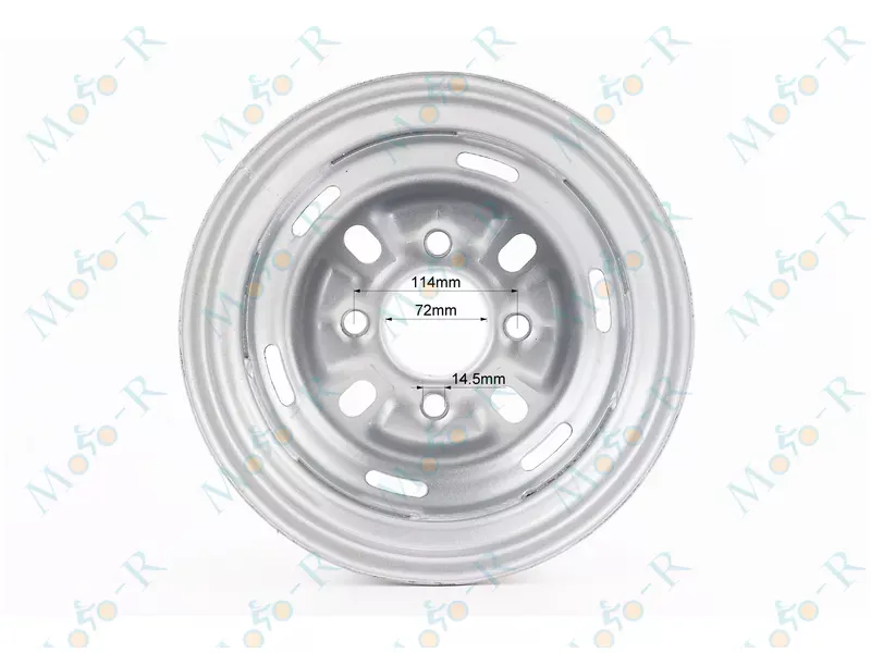 Фото 4 - Диск 4.50/5.00*12 VIPER ZUBR (трицикл)  4 болта