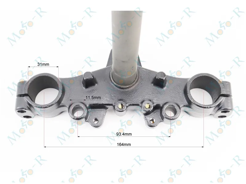 Фото 5 - Вал рулевой с траверсой Shineray XY200GY-6С