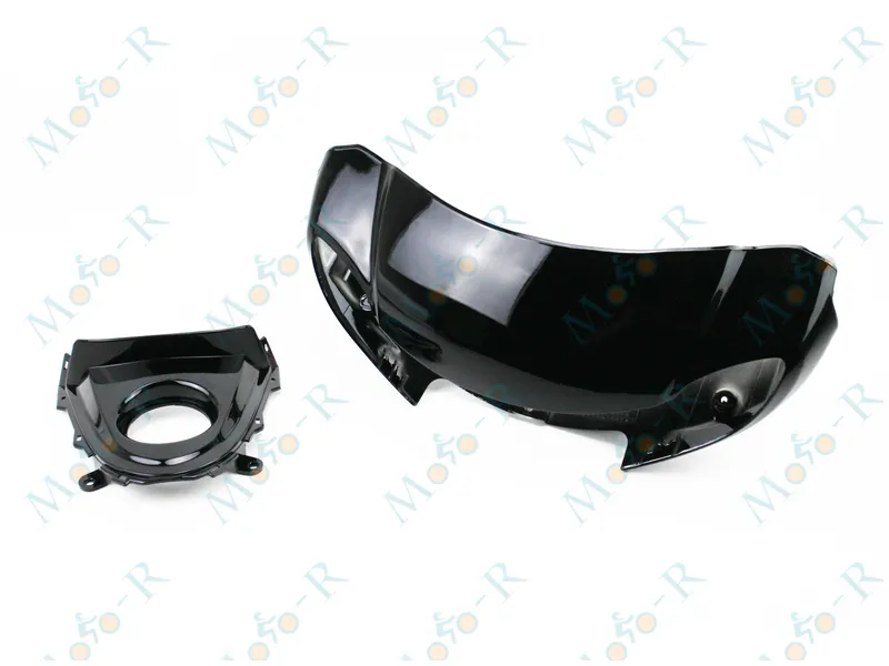 Фото 4 - Yamaha JOG SA-36J/39J пластик - к-кт крашеные 5 деталей, ЧЕРНЫЙ