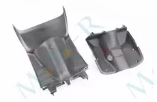 Пластик Honda DIO AF27/28 передній (бардачок) комплект