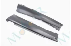 Yamaha JOG ARTISTIC пластик - нижній бічний лев+прав до-кт 2шт, ЧОРНИЙ