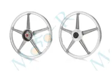 Диск передній 1,4 * 18 алюмінієвий CG 125 Sonik бар/торм