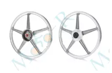 Диск передній 1,4 * 18 алюмінієвий CG 125 Sonik бар/торм