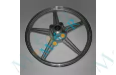 Диск задній 1,6 * 18 алюмінієвий CG 125/150 з демпфером Sonik