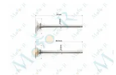 Клапана (впуск + випуск) Shineray XY250GY-6B/Viper V250VXR/Irbis XR250R (MUS)
