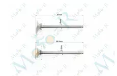Клапана (впуск + випуск) Shineray XY250GY-6B/Viper V250VXR/Irbis XR250R (MUS)