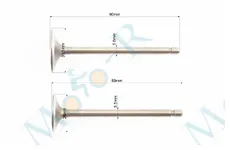 Клапана (впуск + випуск) Shineray XY150GY-11B
