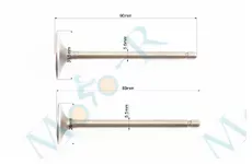 Клапана (впуск+выпуск) Shineray XY150GY-11B