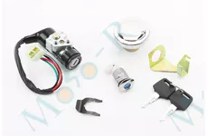  Замки ACTIVE (запалювання, сидіння, кришка бака)