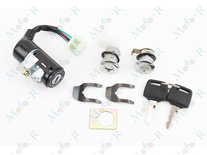 Фото 2 - Замки к-кт Honda DIO AF18/27 (4 контакта)