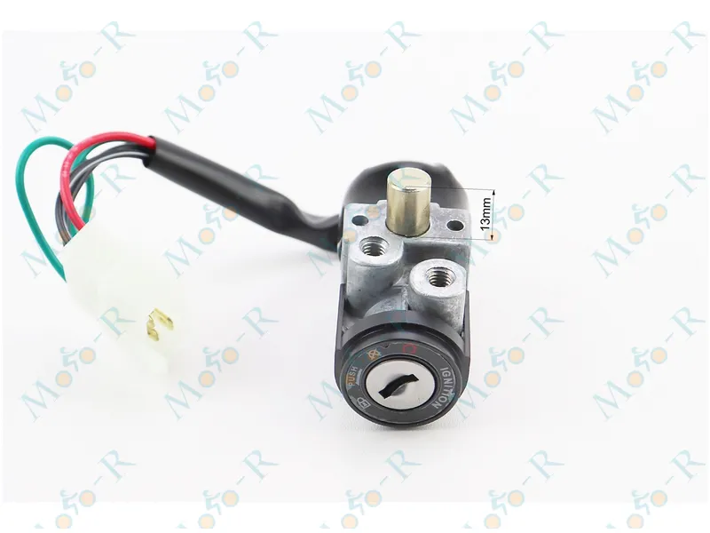 Фото 3 - Замок зажигания комплект Honda Dio AF 18/27 (5 проводов)