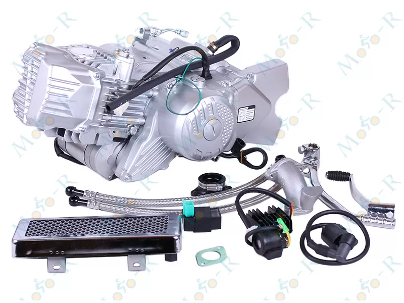 Фото 2 - Двигатель W190 1P62FMJ X-PIT + нижний электростартер, 5 передач, масляное охлаждение