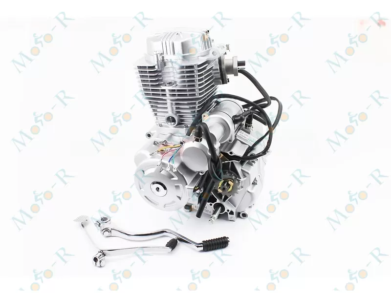 Фото 2 - Двигатель мотоциклетный в сборе CG-200cc