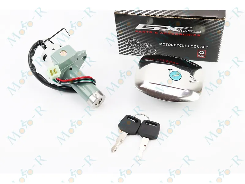 Фото 2 - Замки Viper-125-150J  (зажигания, крышка бака прямоугольная) GXmotor