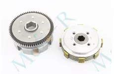Зчеплення в зборі CB 125-150 мотоцикл 4 болта 70 зубів, 5 дисків