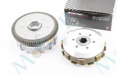 Зчеплення в зборі CG150/200 (6 болтів, 6 дисків, корзина 73 зуба)