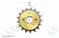 Зірка 428x17T передня JH-125 для мотоциклів Marathon