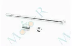 V200-F2 V250-F2 Вісь колеса переднього d15mm; L260mm + втулка + гайка