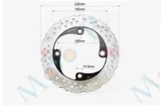 Диск тормозной универсальный Viper/Lifan/Loncin