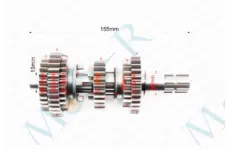 Вторичный вал CG/CB 150/250cc 155mm 