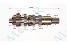 Первичный вал CG/CB 150/250cc 166mm