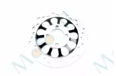 Диск тормозной передний Viper 125J (Черный)