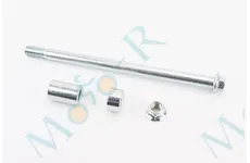 Ось колеса заднего d15mm; L245mm + 2 втулки