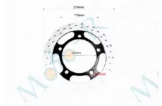 Диск тормозной 219mm 105 mm крепление 5 болтов 